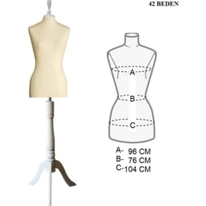 Yigit Furkan Ticaret 42 Beden Iğne Batabilen Terzi Mankeni