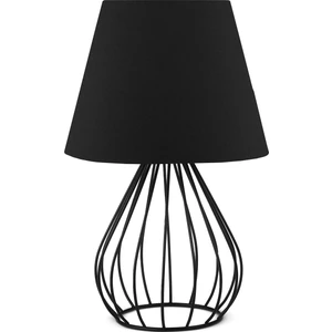 North Home Metal Kafes Gövdeli Kumaş Abajur