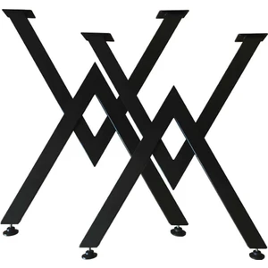 Vakko -Wakko- Metal Masa Ayağı- Kütük Masa Ayağı Kalın -40X60- Profil Ayak- 2 Adet