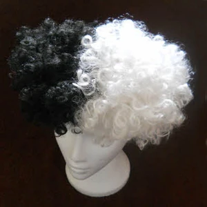 Bonus Peruk Beyaz Siyah Renk