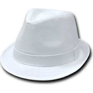 Kumaş Çocuk Fötr Gösteri Şapkası Beyaz Renk 8-9 Yaş