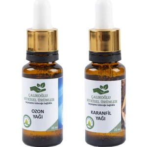 Çalıkoğlu Bitkisel Ürünler Ozon Yağı Karanfil Yağı 2'li 20 ml