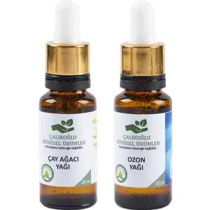 Çalıkoğlu Bitkisel Ürünler Çay Ağacı Yağı Ozon Yağı 20 ml x 2'li