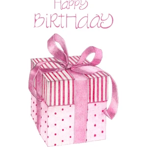 Doğum Günü Tebrik Kartı Happy Birthday