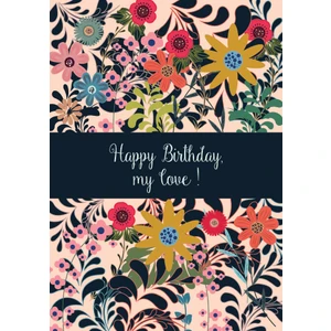Doğum Günü Tebrik Kartı Happy Birthday