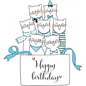 Doğum Günü Tebrik Kartı Happy Birthday