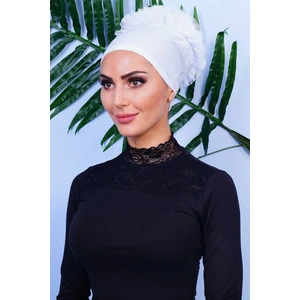 Sahra Şal Dünyasi Fırfırlı Bone