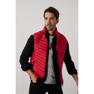 Slim Fit Dik Yaka Kapitone Şişme Yelek Erkek Yelek 5852004