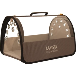 La Vista Tarçın Petshop Kedi Köpek Taşıma Çantası  Şeffaf Flybag