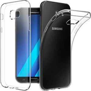 Case World Samsung J7 Prime 2 Kılıf Şeffaf Silikon Kapak ve Ekran Koruyucu Set