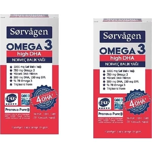Omega 3 High Dha 50 Kapsül x 2 Adet