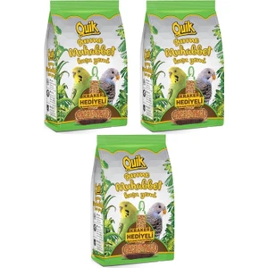 Gurme Muhabbet Kuşu Yemi 500 gr (3 Adet)