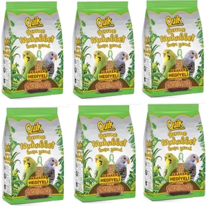 Gurme Muhabbet Kuşu Yemi 500 gr (6 Adet)