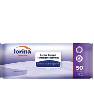 Extra Geniş Perine Bölgesi Temizleme Havlusu 50'li 1 Paket