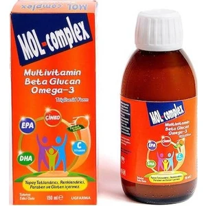 Mol-Complex Multivitamin Beta Glukan Omega 3 Şurup 150 ml