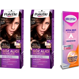 Palette Saç Boyası 3.65 Koyu Kızıl 2 Adet