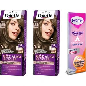 Palette Saç Boyası 7.1 Küllü Kumral 2 Adet