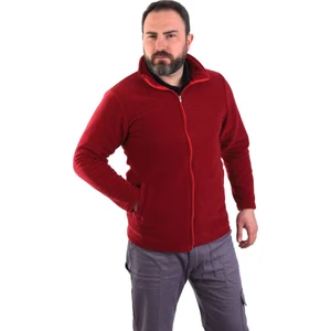 Eser - Fermuarlı Polar Mont - Bordo