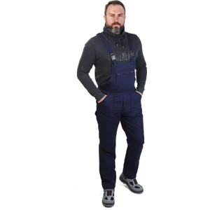 Eser - Gabardin Bahçivan Tulum - Iş Tulumu - Lacivert