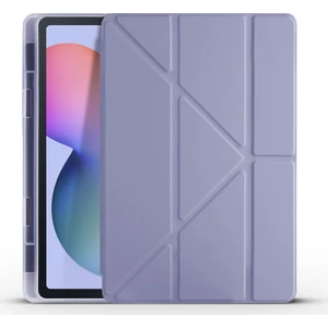 Samsung Galaxy Tab S6 Lite P610 Kılıf Kalemlikli Premium Standlı Katlanır Silikon Kılıf