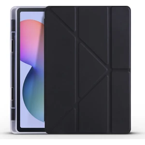 Samsung Galaxy Tab S6 Lite P610 Kılıf Kalemlikli Premium Standlı Katlanır Silikon Kılıf