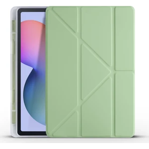 Samsung Galaxy Tab S6 Lite P610 Kılıf Kalemlikli Premium Standlı Katlanır Silikon Kılıf