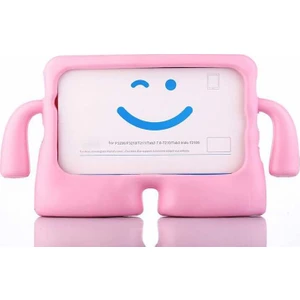 Samsung Galaxy Tab A7 T500 Kılıf Standlı Eğlenceli Çocuk Kılıfı Silikon Tablet Kılıfı Kids Case