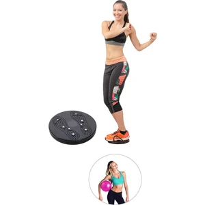 Spor Byfit Bel Inceltici Twister + Pilates Denge Topu - 2'li Set