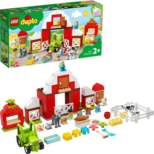 DUPLO® Town Ahır Traktör ve Çiftlik Hayvanı Bakımı 10952 Eğitici Çiftlik Oyun Seti; 2 Yaş ve Üzeri Çocuklar için Harika bir Hediye (97 Parça)