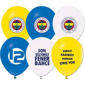 Fenerbahçe Baskılı Balon 10 Adet