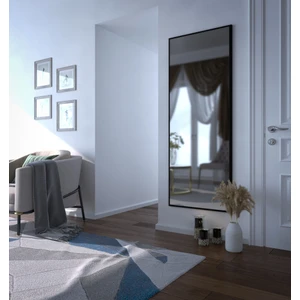 Siyah 150X50 Dekoratif Boy Aynası