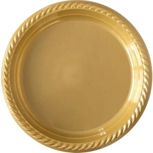 Gold Plastik Tabak 25'li