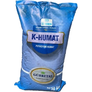 K Humat Humik Fulvik Asit Potasyum Humat Bahçe Çiçek Bitki Besini Toprak Düzenleyici Organik Toz Gübre 10 kg