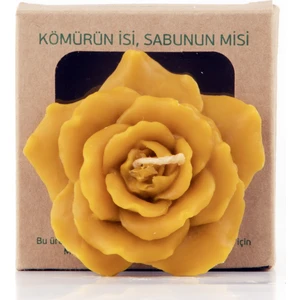 Yırca Hanımeli Bal Mumu Mum - Açmış Gül