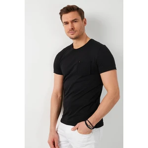 Bisiklet Yaka Cepli T Shirt Erkek T Shirt 5902000