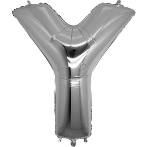 Harf Balon Folyo Küçük Boy 16 Inç 35 cm Gümüş Y