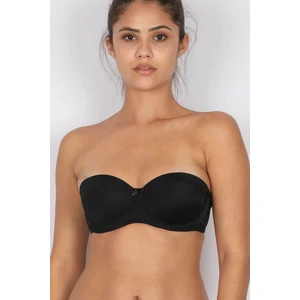 Straplez Destekli Push Up Sırtı Şeffaf Sütyen