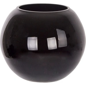 Siyah Akvaryum Vazo Fanus