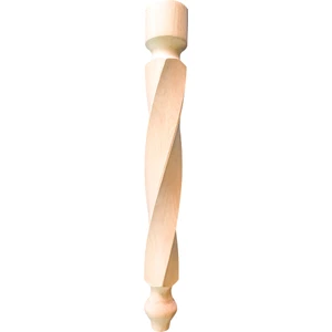 Turan Ahşap Sandalye - Sehpa - Puf Ayak /uzunluk: 42 cm Çap: 5.5 cm