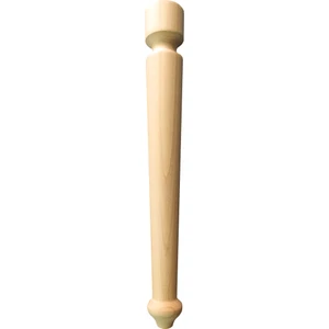 Turan Ahşap Ahşap Sandalye-Puf-Berjer-Sehpa Için Torna Ayak / Uzunluk:42 cm