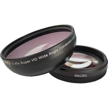 Raypro Canon ve Nikon 18-200MM Lens Için 72MM 0.45X Geniş Fiyatı