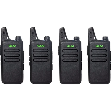 WLN Kd-C1 Pmr El Telsizi 4'lü Ful Set +