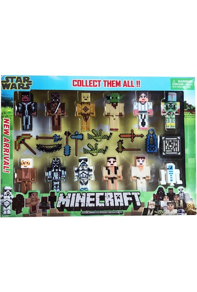 Can Ali Toys Minecraft 23 Parça Aksesuarlı - Yeni Star Wars Serisi