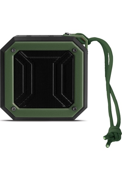 Polosmart FS38 Suya Toza Darbeye Dayanıklı Kablosuz Hoparlör Speaker Yeşil