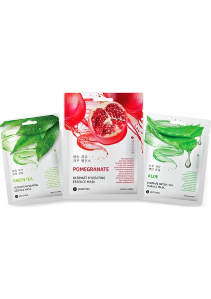 Green Tea-Pomegranate-Aloe Set