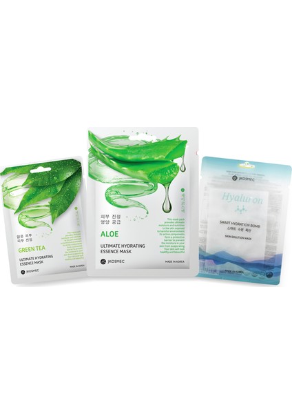 Green Tea-Aloe-Solution Hyaluron Set