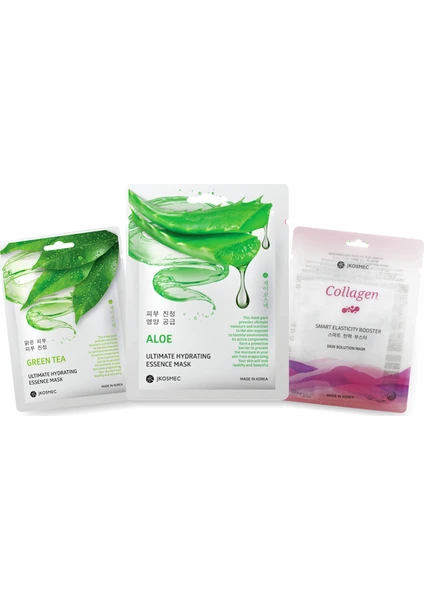 Green Tea-Aloe-Solution Collegen Set