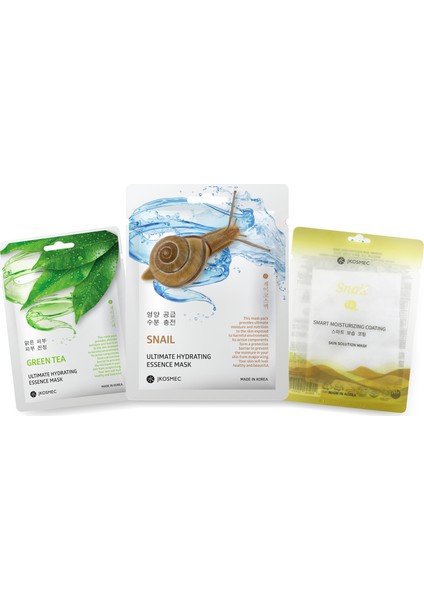 Green Tea-Snail-Solution Snail Set