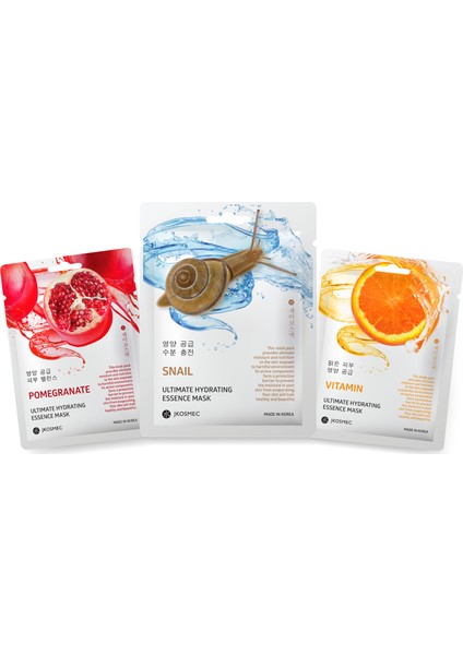 Pomegranate-Snail-C Vitamin Set