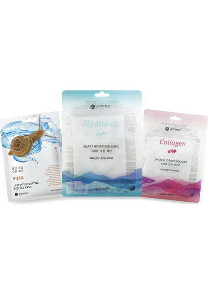 Snail-Solution Hyaluron-Solution Collagen Set